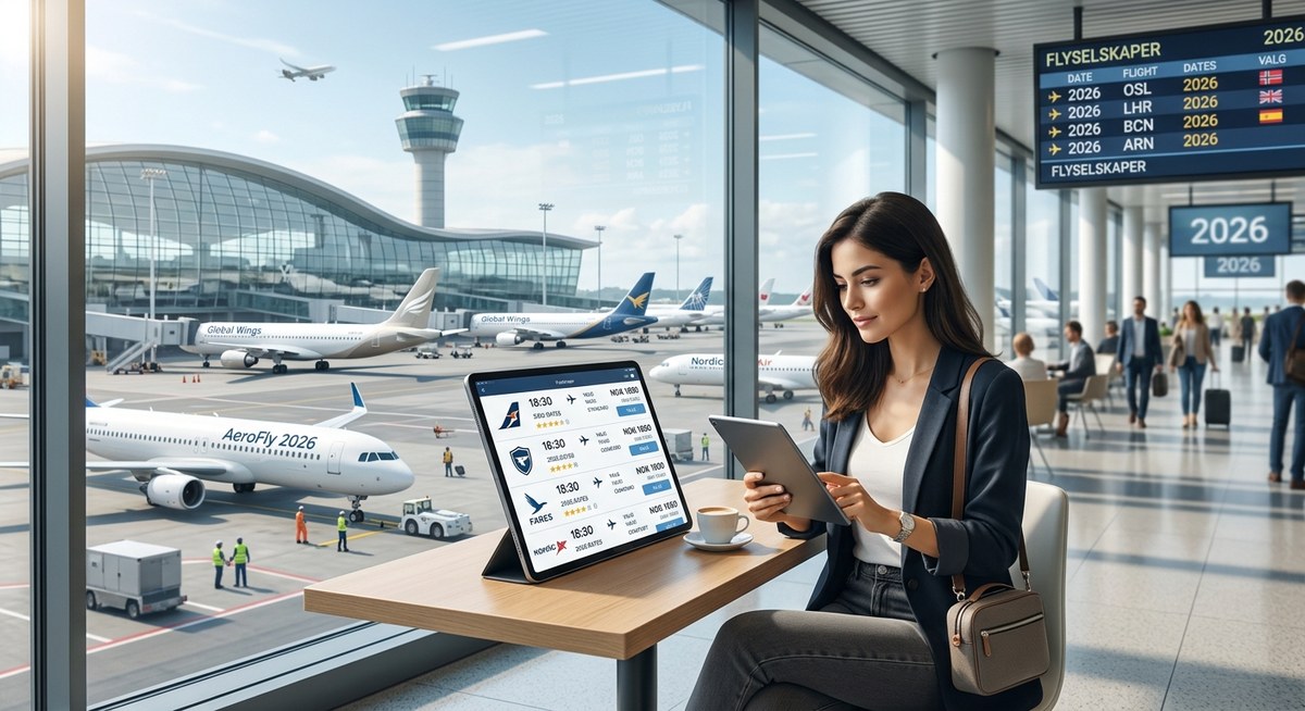 Hvordan velge riktig flyselskap for din neste reise i 2026